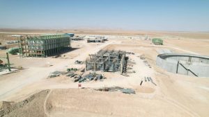 پیشرفت‌های چراغ خاموش پروژه پیشران آهن اسفنجی اقلید