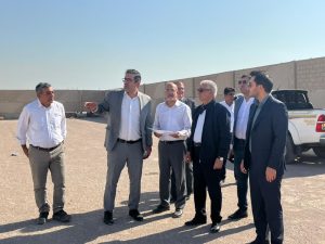 جلسه هیئت مدیره و بازدید میدانی در محل ساخت پایانه مکانیزه مواد فله معدنی