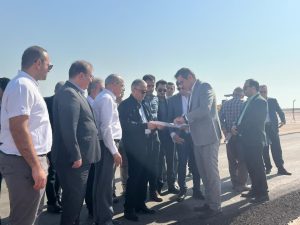 جلسه هیئت مدیره و بازدید میدانی در محل ساخت پایانه مکانیزه مواد فله معدنی