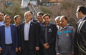 افتتاح پروژه های شرکت سرمایه‌گذاری امید در مجموعه معدنی و صنعتی گل‌گهر با حضور رئیس جمهور