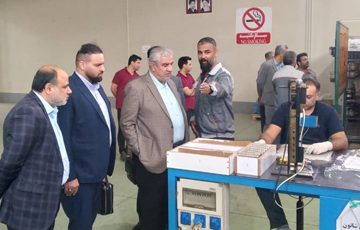 بازدید مشاور عالی مدیرعامل هلدینگ امید و ارزیابی عملکرد کمپرسور سازی پادنا