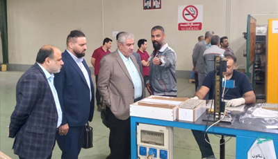بازدید مشاور عالی مدیرعامل هلدینگ امید و ارزیابی عملکرد کمپرسور سازی پادنا