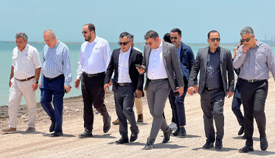 بازدید مدیران ارشد بخش معدن از پایانه معدنی شرکت هیمکو