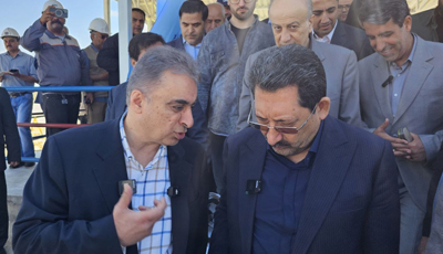 بازدید وزیر صمت از چهار پروژه‌ استراتژیک «ومعادن» در کردستان